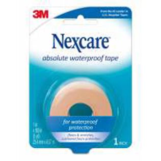 Nexcare Absolute Waterproof First Aid Tape , 1" x 180"