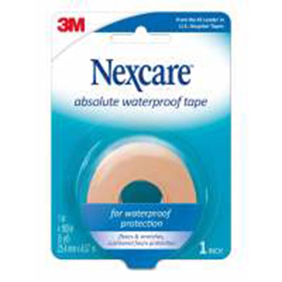 Nexcare Absolute Waterproof First Aid Tape , 1" x 180" image number 0