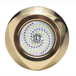 Seablaze Typhoon Through-Hull Underwater Light, 10,000 Lumen, White/Blue
