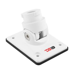 Flat Tower Speaker Mount Bracket, White (Single)
