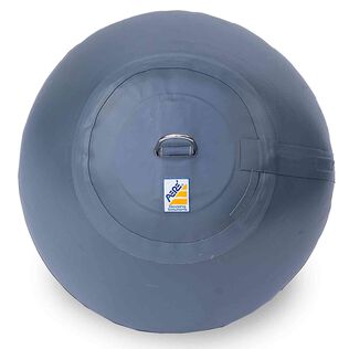 36" Dia. Inflatable Ball Fender, Gray