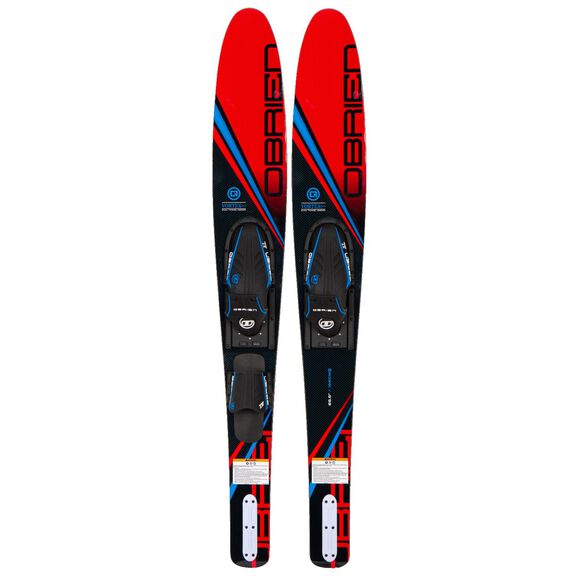 Vortex 65.5" Red Water Ski with X-7 & RT Bindings image number 0