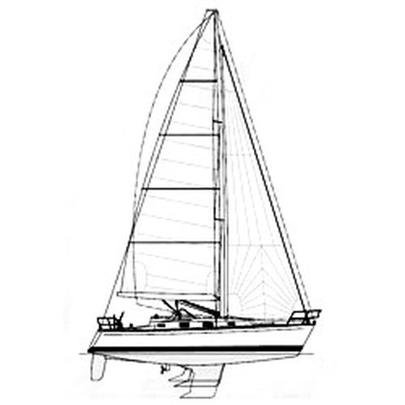 Tartan 3400 Custom Rigging image number 0