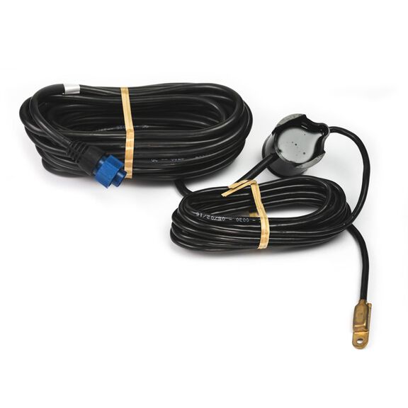PDRT-WBL Trolling Motor-Mount/Shoot-Thru-Hull Dual Frequency Pod Transducer image number 0