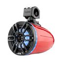 HYDRO 6.5" Marine Tower Speakers with Integrated RGB LED Lights, 300 Watts, Red image number 2