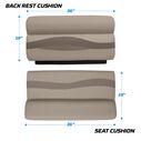 Premier Series Pontoon 36" Bench Cushion Set image number 6
