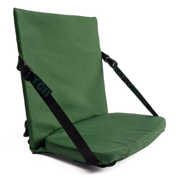Crazy Creek Canoe Chair III for Kayaking, Fishing, Camping & More, Detachable for Off The Boat Use, 250 LBS Weight Capacity, Adjustable Straps, Water-Resistant, Forest Green image number 0