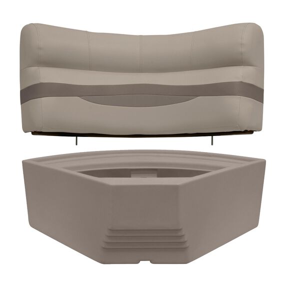 Premier Series Pontoon 28" Radius Corner Cushion Set image number 7