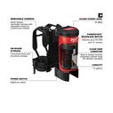 M18 FUEL&trade; 3-in-1 Backpack Vacuum image number 1