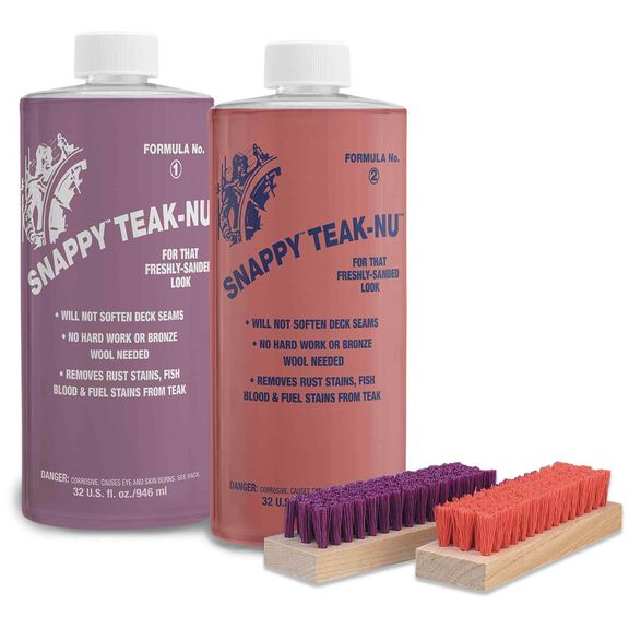 Snappy Teak-Nu Two Step Teak Cleaning Kit image number 0