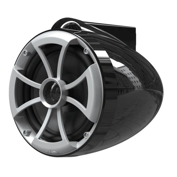 Wet Sounds ICON 8 Black V2 Series 8" Marine Tower Speakers with X-Mount Surface Mounts (Pair) image number 3