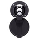 Recessed Shower Black Cup & Lid, Hammer-Head Black Sprayer, 6' Black Rubber Hose image number 4