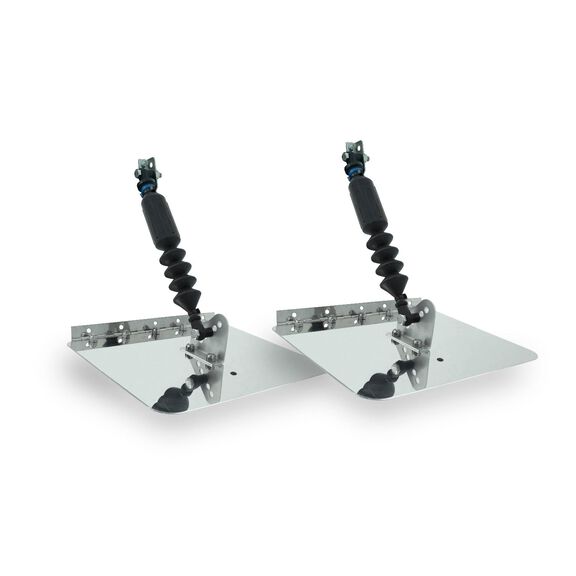 Stainless Steel Smart Tabs 12"X9" plates / 60lb. Actuators Fully Automatic Trim Tabs image number 0