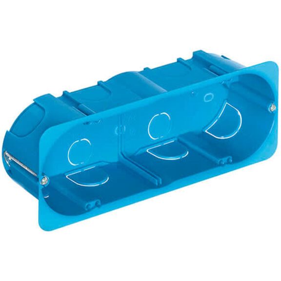 Vimar V71706 6/7-Module Flush Mounting Box, Hollow Wall image number 0
