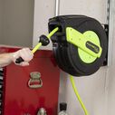 Flexzilla Pro Enclosed Plastic Retractable Air Hose Reel 3/8" 50' image number 1