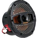 7" Marine Coaxial Speaker with Onyx Steel Colored Grille and LED Lights image number 5