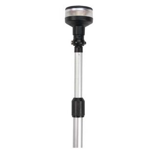 Telescoping LED All-Round Navigation Pole Light, 2 Nautical Miles Visibility