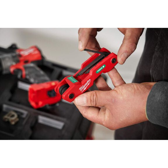 8-Key Folding Torx Hex Key Set image number 4