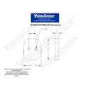 Removable Outboard Skeg Rest Plate image number 1