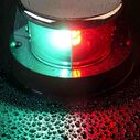 SEAFLO 01 Series Bi-Color Bow Mount Navigation Light, Red/Green, 12V, 1W image number 2