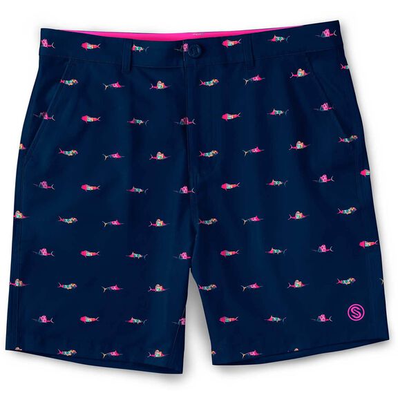 Men's Trippy Fish Shorts image number 0