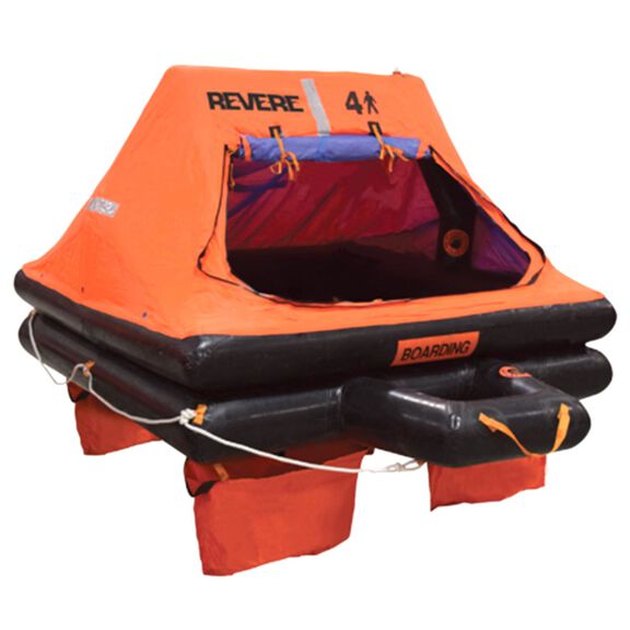 USCG 4-Person Low Profile Life Raft A Pack image number 0