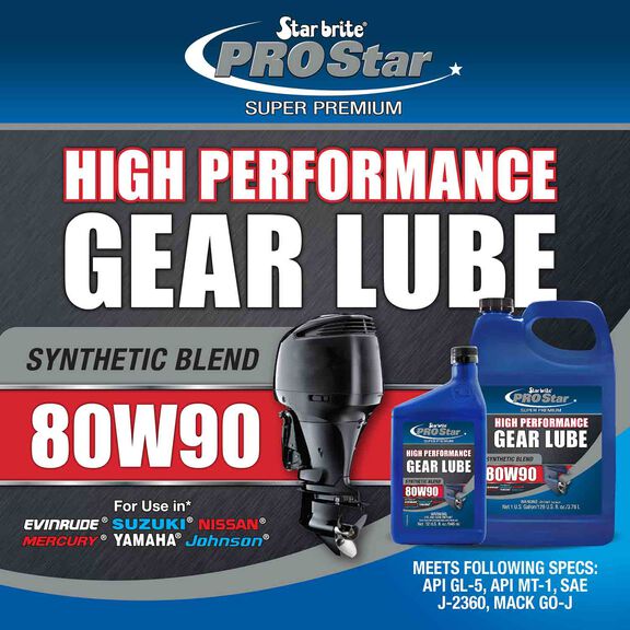 PRO Star Synthetic Blend Lower 80W-90 Unit Gear Lube image number 1