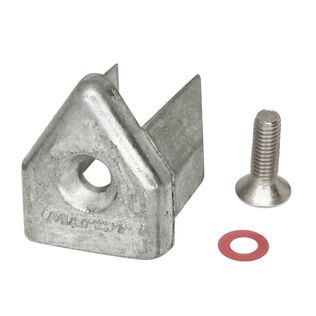 Line Cutter Zinc Anode, Model B, 0.7" W, 0.9" L, 0.7" H