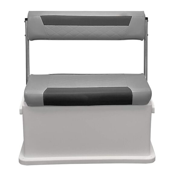 Wise 8WD437-1905 Premium Swingback Cooler/Storage Seat, 62 Quart, Marble / Reef Stone image number 1