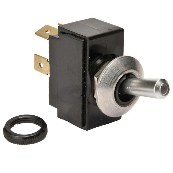 Toggle Switch, MOM (On)-Off, SPST image number 0