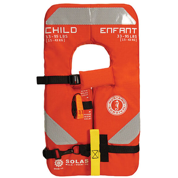 Type I 4-One SOLAS Life Jacket, Child image number 0