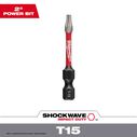 SHOCKWAVE&trade; 2" Impact Torx&reg; T15 Power Bit image number 0