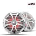 Wet Sounds REVO 8 inch High Output Coaxial Speakers w/ SW-White RGB Grilles image number 0