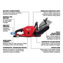 M18 FUEL&trade; 9 in. Cut-Off Saw with ONE-KEY&trade; Kit image number 1