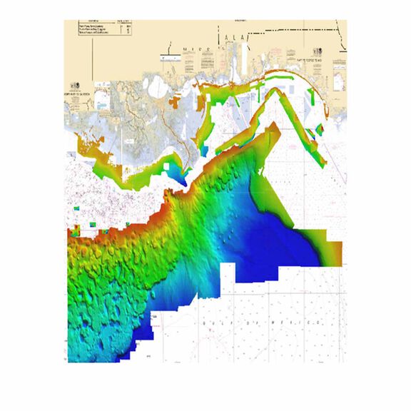 WEGOM01S - East Gulf of Mexico, V3, Electronic Chart, for SIMRAD image number 0