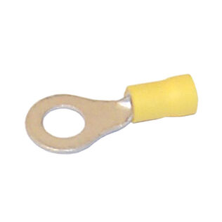 12-10 AWG Ring Terminals, Yellow