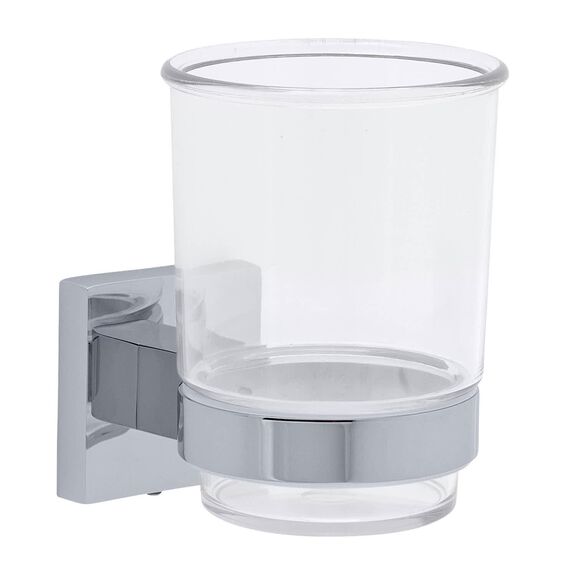Erissa Cup Holder Plastic Cup Chrome image number 0