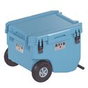 RollR 60 Quart Wheeled Hard Cooler with Tow Handle, South Pacific image number 1