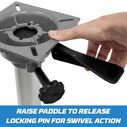 14" - 20" Mainstay Air Power Pedestal with Slide image number 6