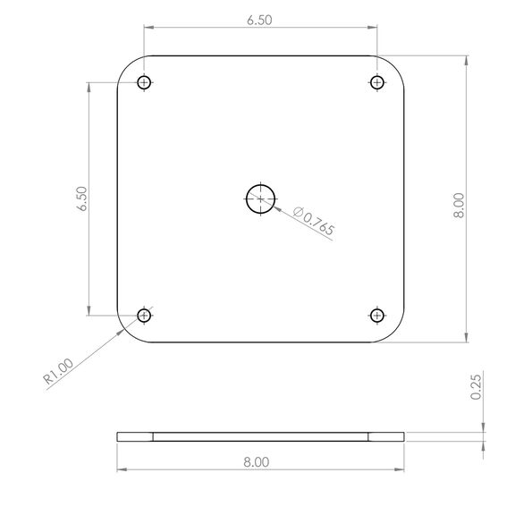 Swiveling Trolling Motor Bracket image number 2