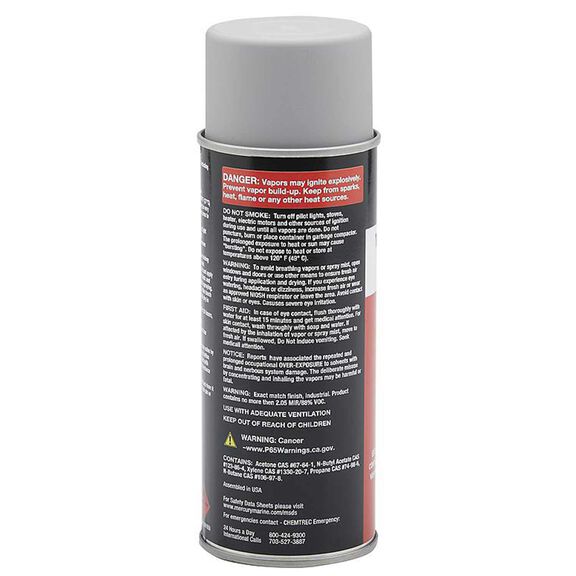 Mercury 802878020 Verado Silver Enamel Spray Paint, 12 oz. image number 1