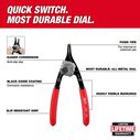 .070" Convertible Snap Ring Pliers - 45&deg; image number 1