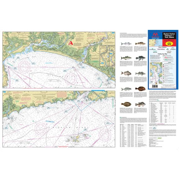 WPC007-05WMDS Boston Harbor Entrance to York ME, 5th Edition image number 1