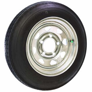 Microsport 12" Galvanized Spare Tire with Locking Attachment