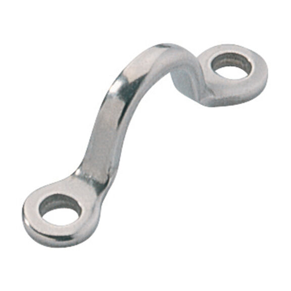 1 3/4" L X 5/8" Dia. Stainless Steel Eye Strap image number 0