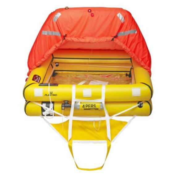 Transocean 4 Person Life Raft Canister image number 0