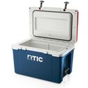 52 Quart Ultra-Light Hard-Sided Ice Chest Cooler, Fits 76 Cans, Patriot image number 1