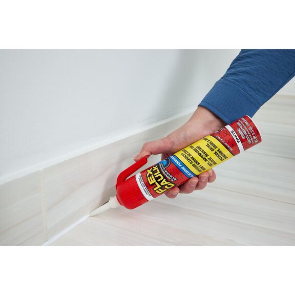 Flex Caulk&trade; Silicone White Core, 6.5oz, 4-Pack image number 1