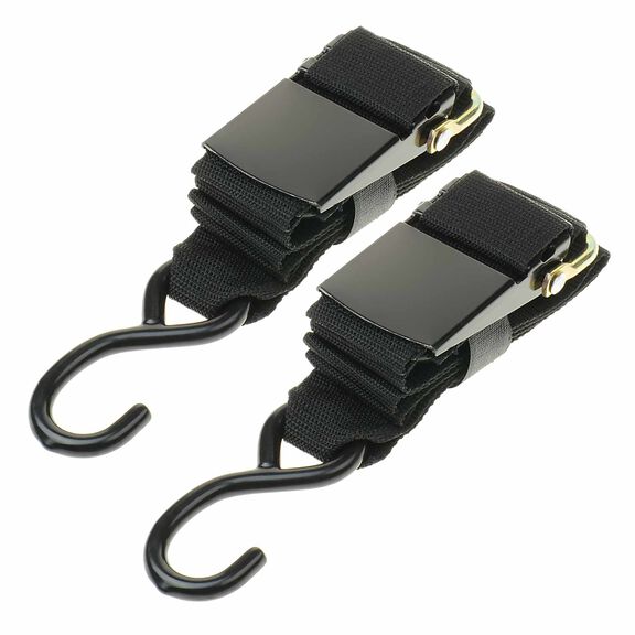 4' Trailer Transom Tie Down Straps, Pair image number 0
