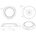 SeaBlaze X2 LED Underwater Light Full-Color Spectrum, Polished Bezel image number 2